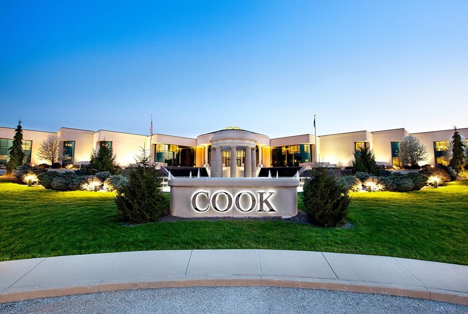 Cook's massive Corporate Office is located Downtown Bloomington.